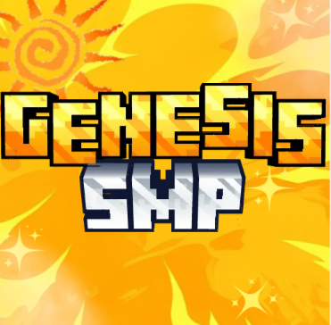 Logo do Genesis SMP em fundo de pôr do sol